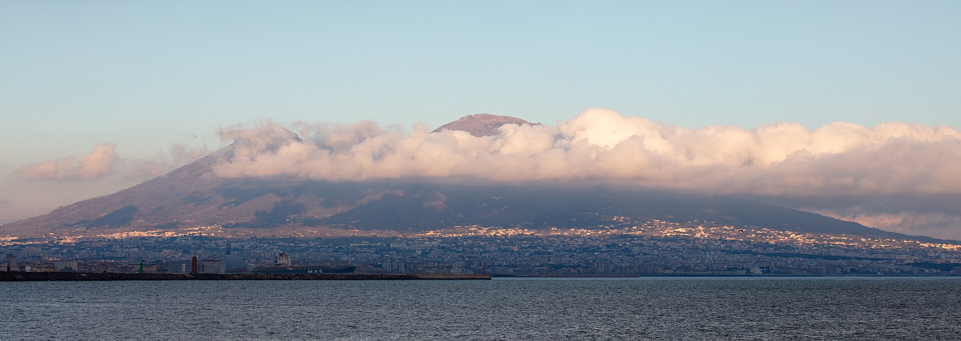 Naples — Bay of Naples and Vesuvius
