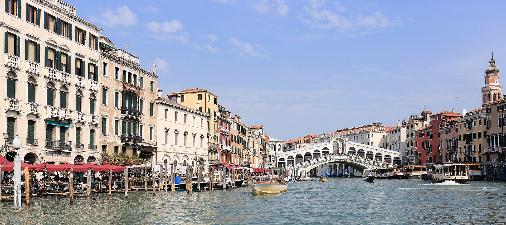 Venice — Canal Grande and Ponte di Rialto